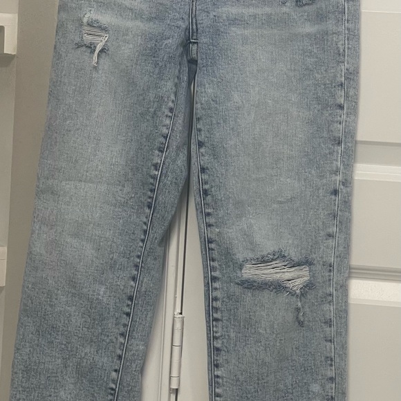 Size 25 Women’s RISEN distressed straight leg jeans - Picture 4 of 4